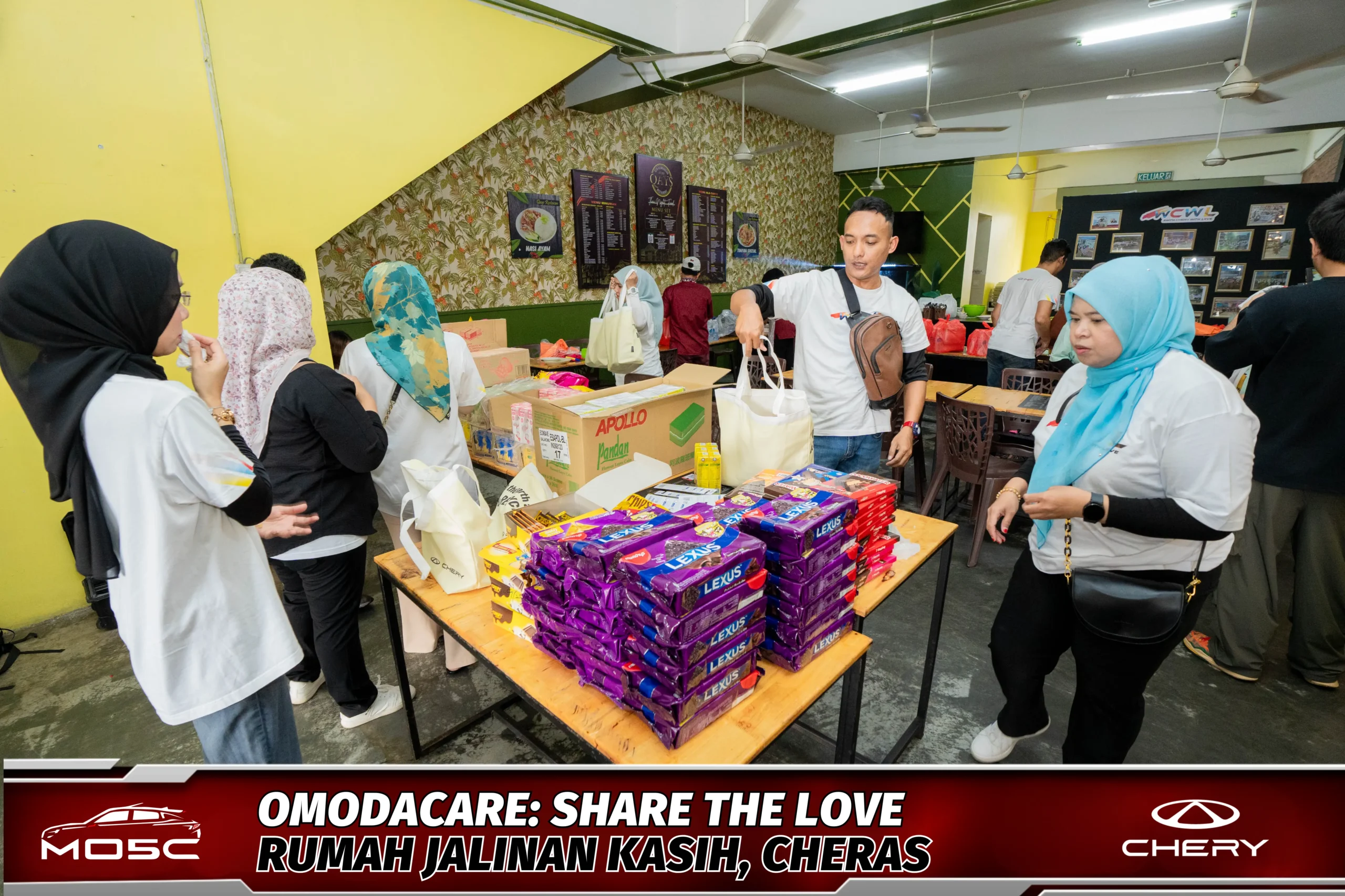 Komuniti Omoda 5 Malaysia OMODACARE Kongsi Kasih bersama Rumah Jalinan Kasih Cheras 6